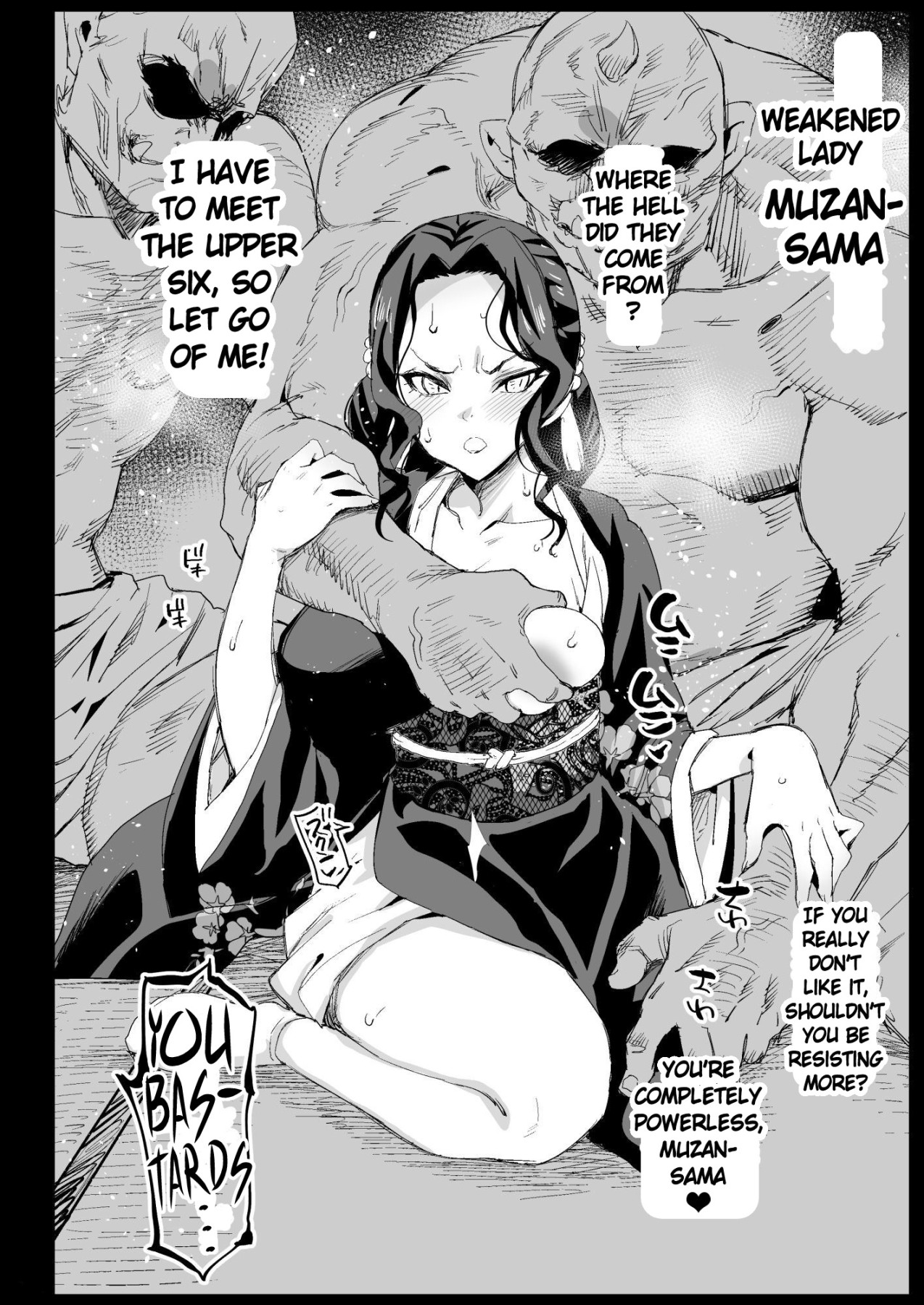 Hentai Manga Comic-Making a Mess of Lady Muzan-sama - RAPE OF DEMON SLAYER 4-Read-32